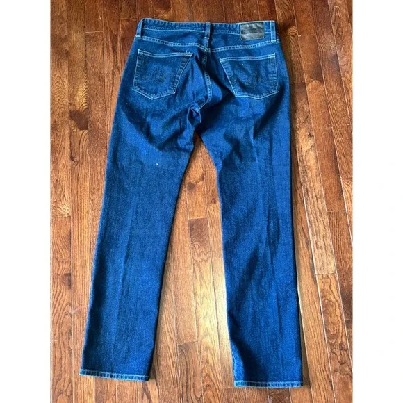 AG Adriano Goldschmied Everett Slim Straight Jeans Men's 34x32 Japanese Denim - Picture 8 of 8